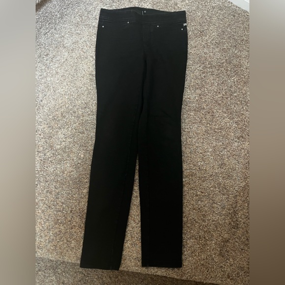 Yummie by Heather Thomson Pants - EUC - Yummie Tummie by Heather Thomson Black Jeggings - woman's size Small
